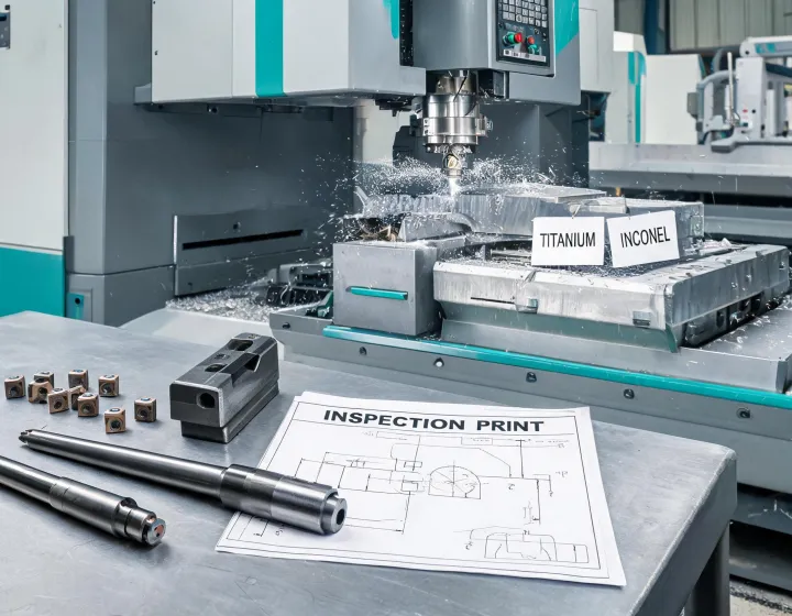Carbide tooling used on difficult aerospace alloy machining